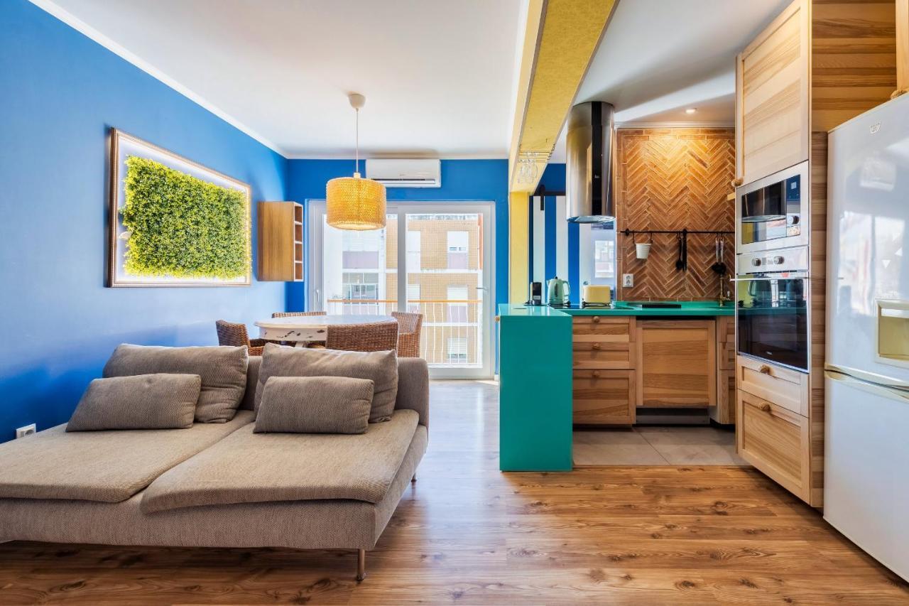 Appartement Wonder Blue à Setúbal Extérieur photo